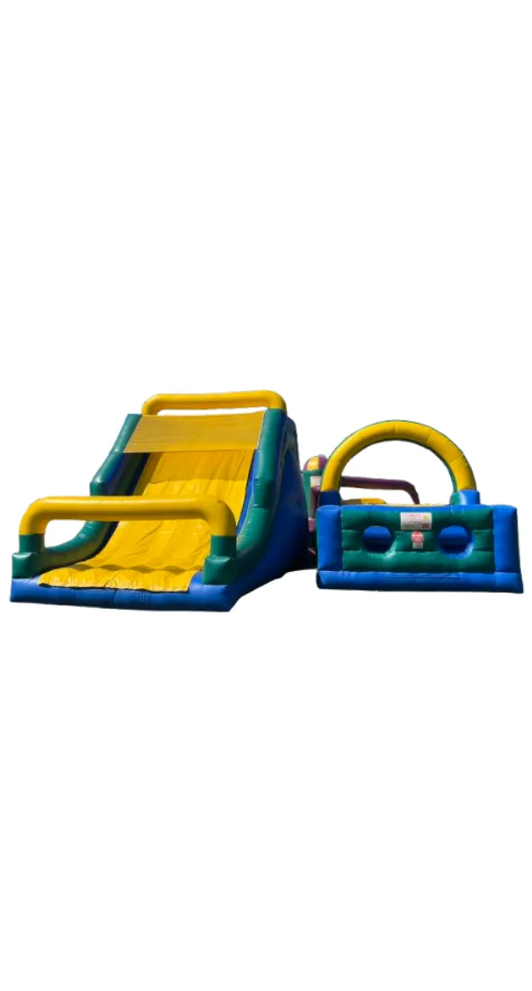 60 ft Cool Blue U-Turn Obstacle Course