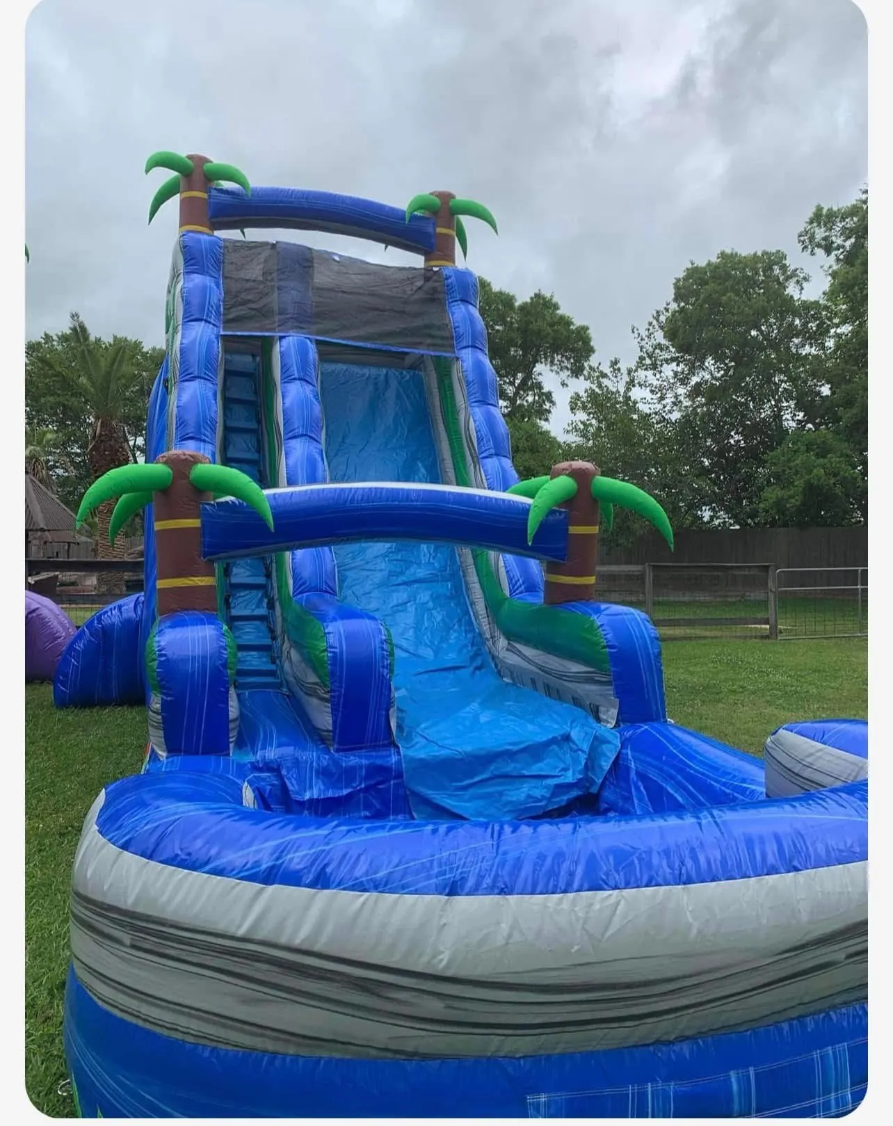 Single Lane Water Slide