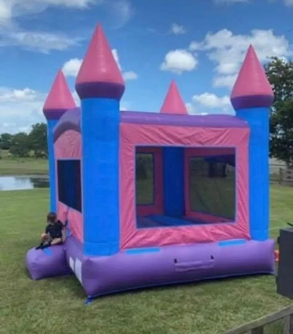 10x10 Pink Bounce House 