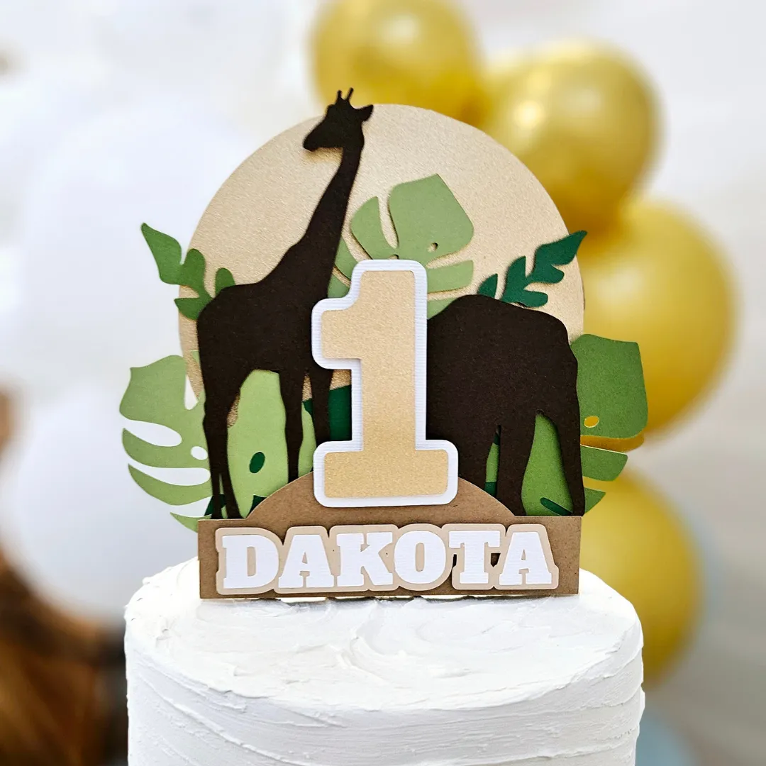 Safari Cake Topper