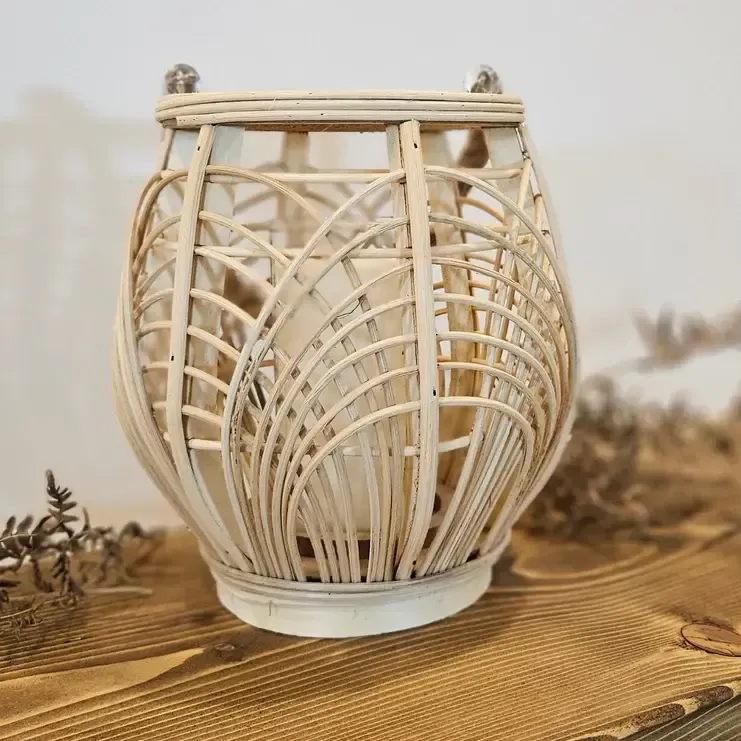 Large Natural Lantern