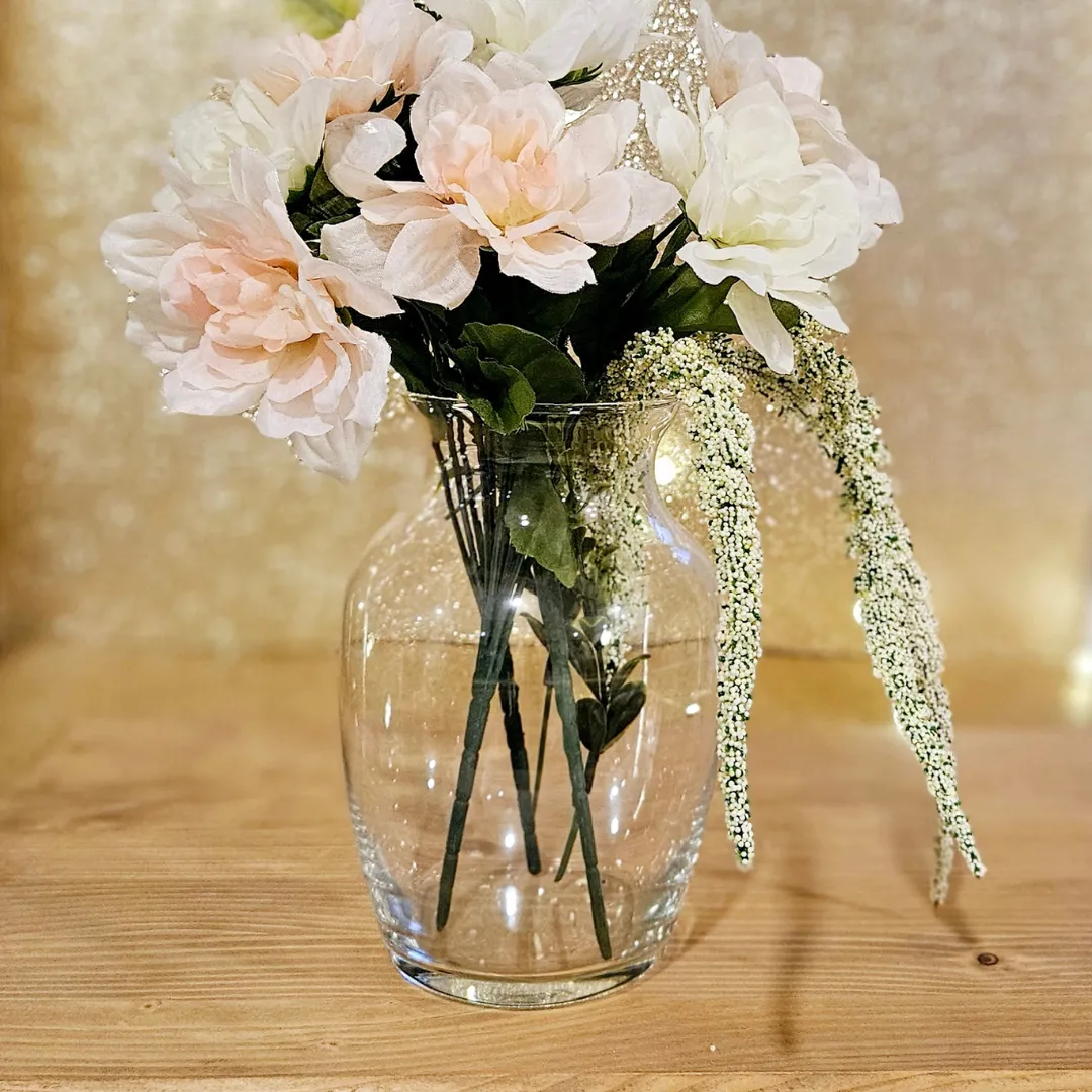 Medium Round Glass Vase