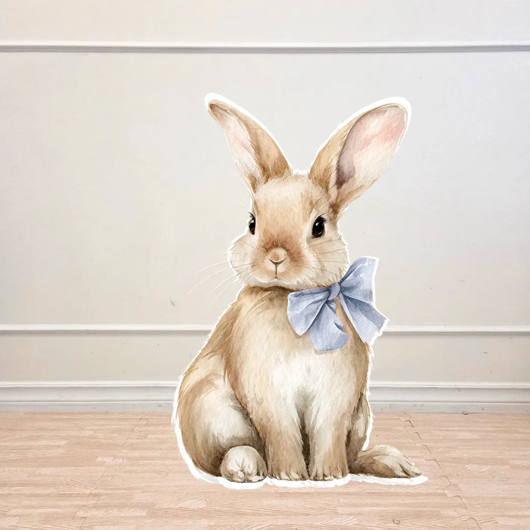 Bunny Blue Cut Out