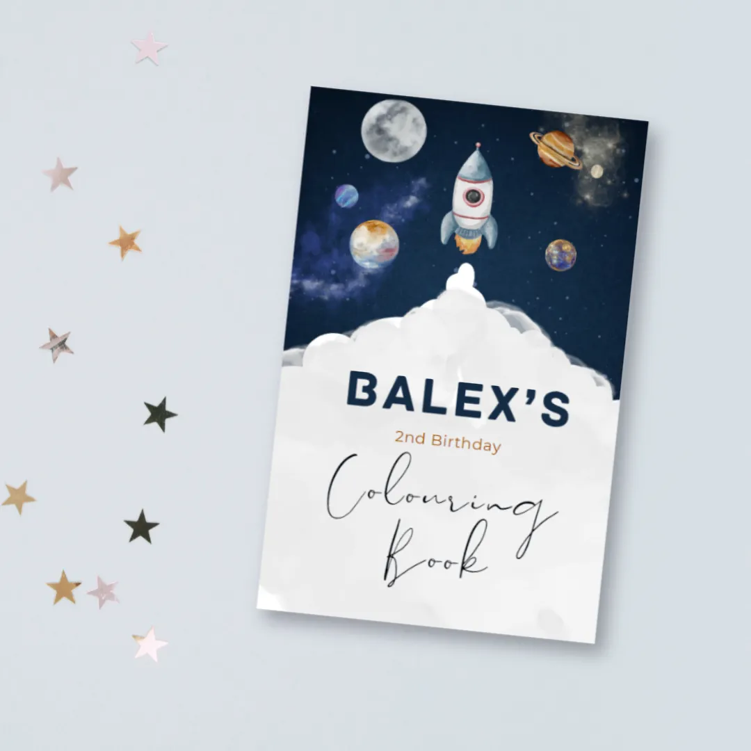Space Colouring Book