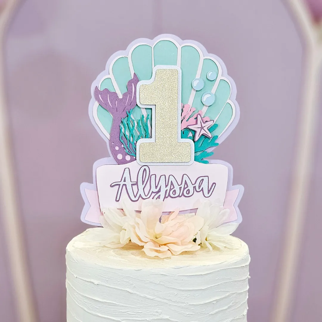 Mermaid Cake Topper 