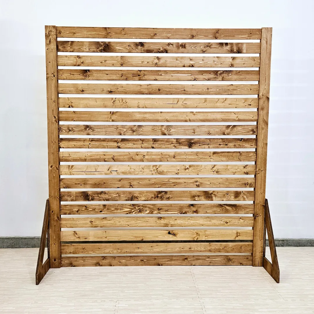 Wooden Panel Rodeo Backdrop