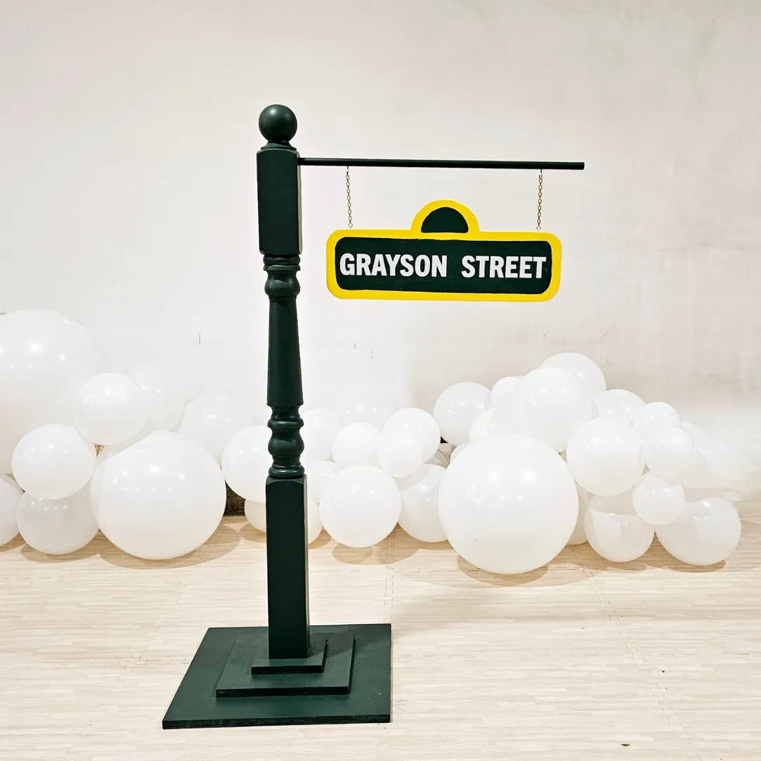 Street Sign - Customizable