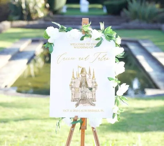 Fairytale Welcome Sign
