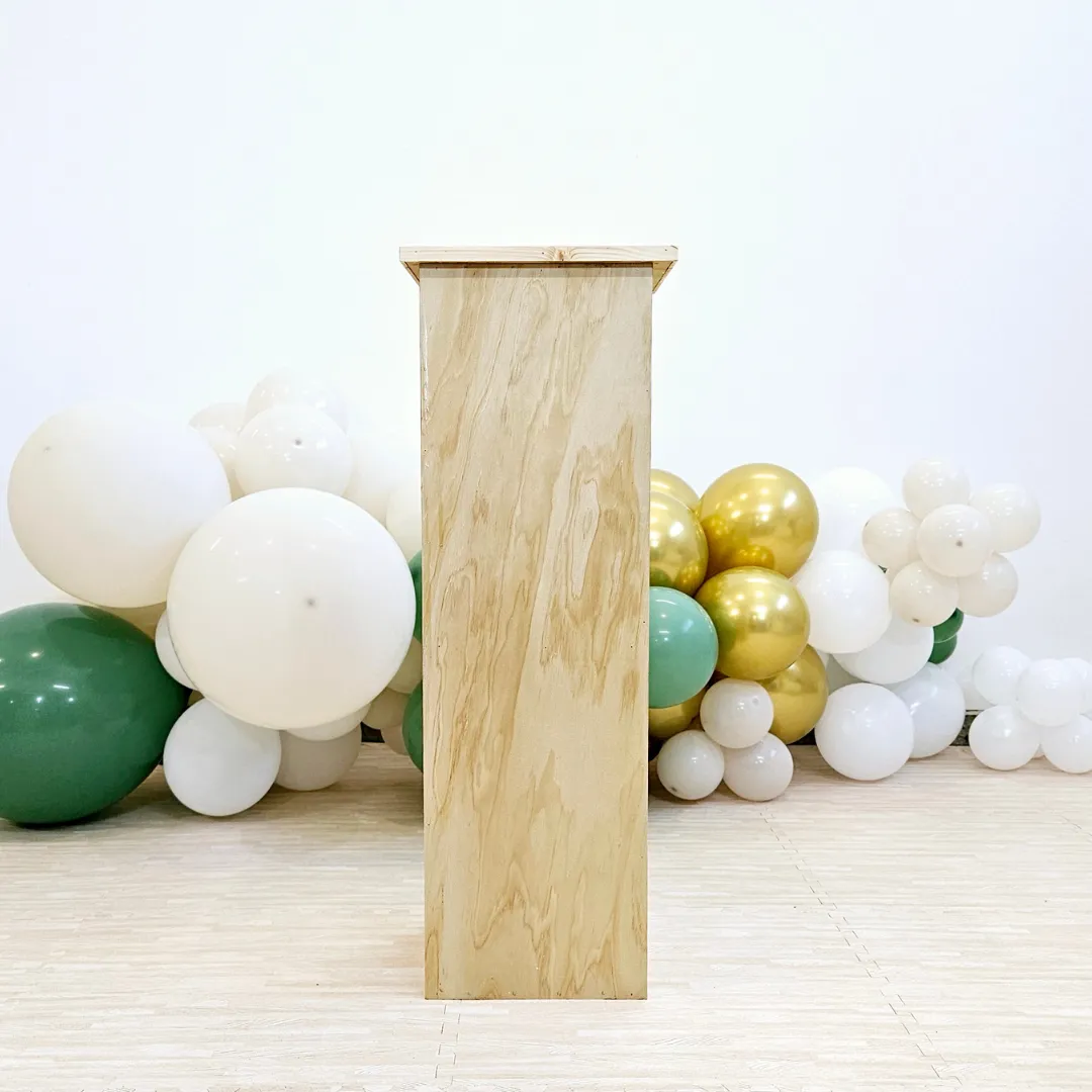 Wooden Cake Pedestal