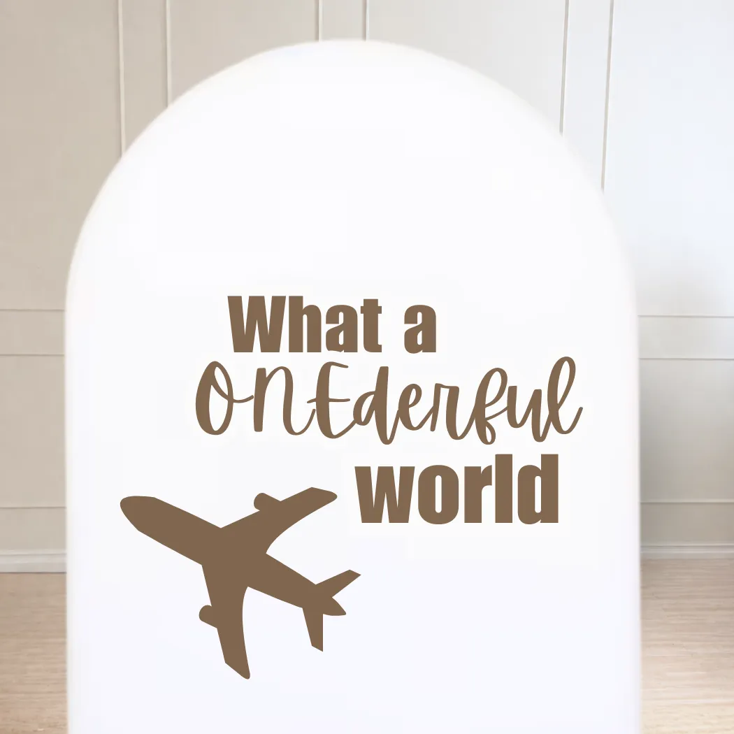 What a ONEderful Arch Signage