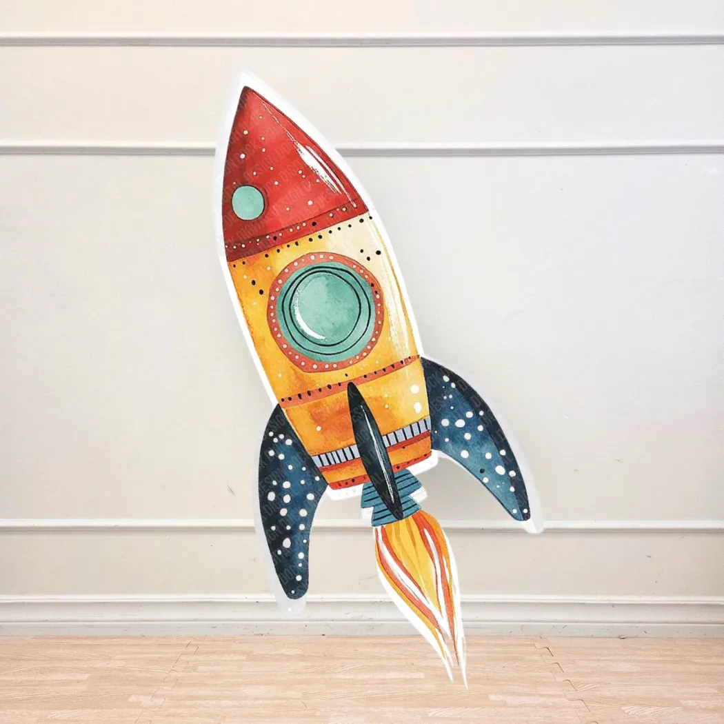 Rocket Ship 2 Cut Out