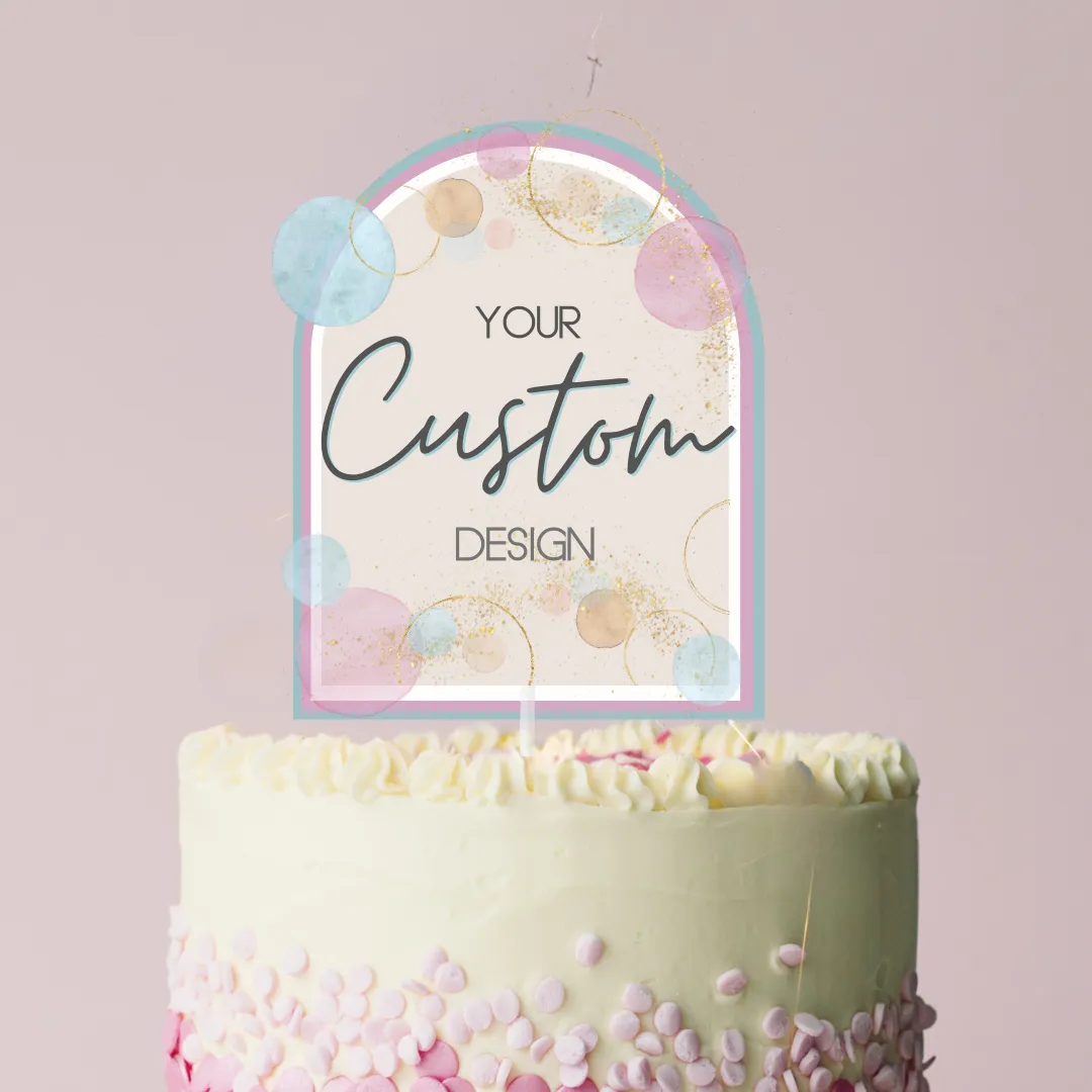 Custom Cake Topper Deposit