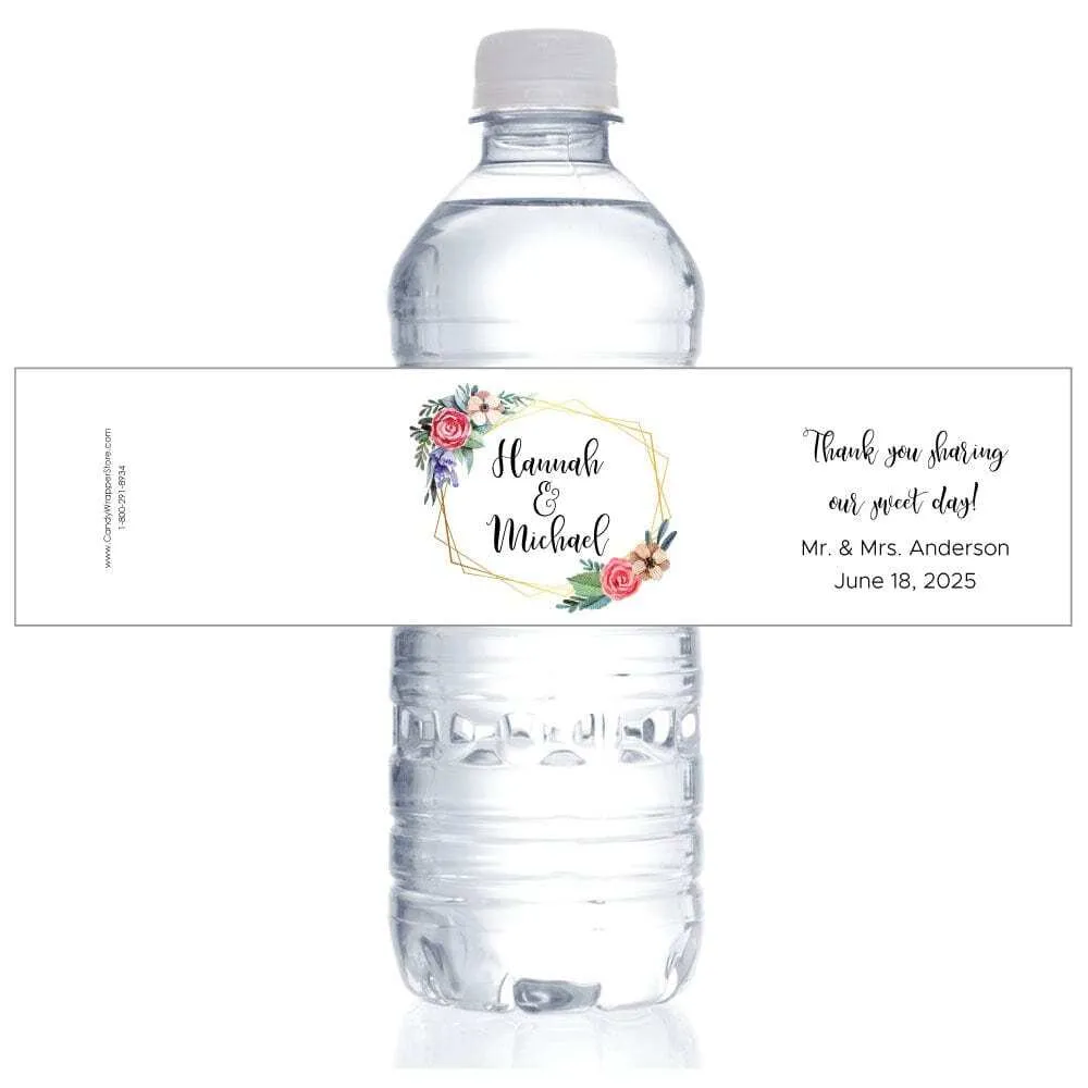 Water Bottle Labels