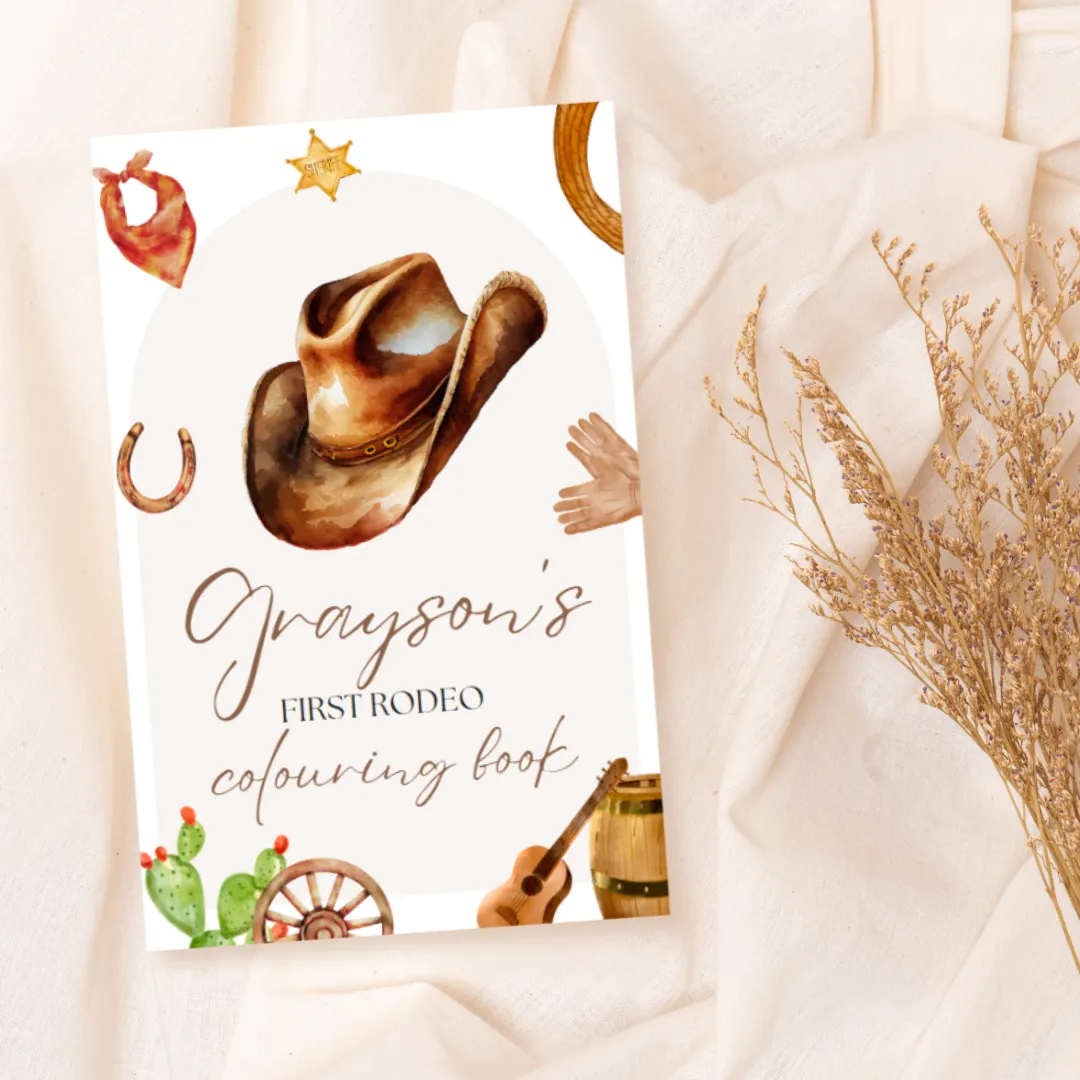 Rodeo Colouring Book