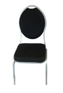 Banketstoel zwart