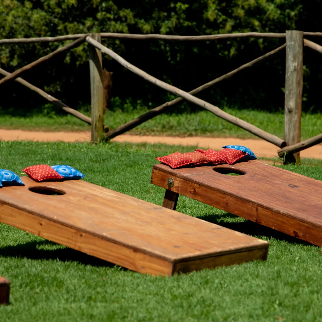Cornhole set