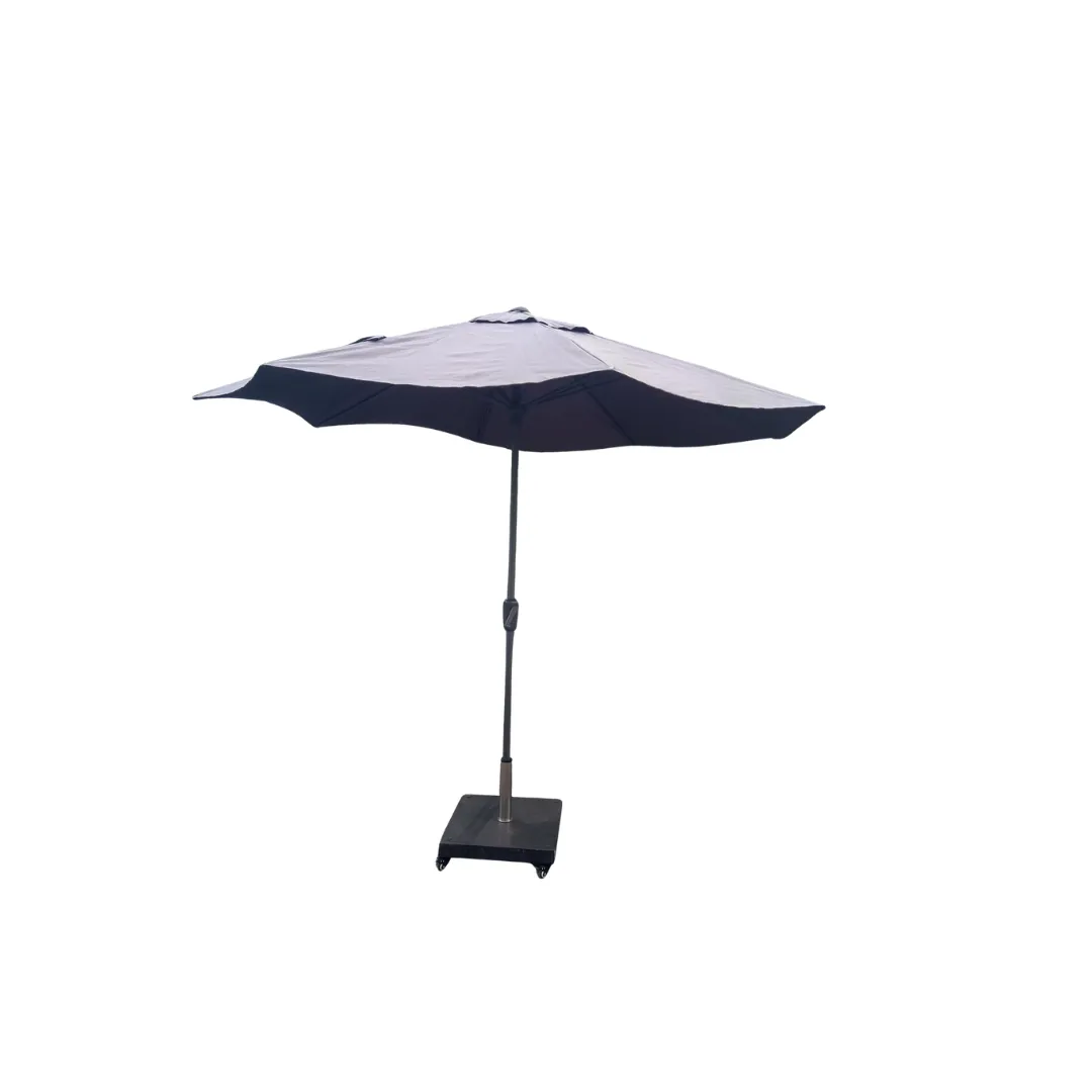 Parasol  3 meter antraciet + granieten voet 60 kg