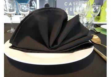 Servet 45/45 LW - zwart