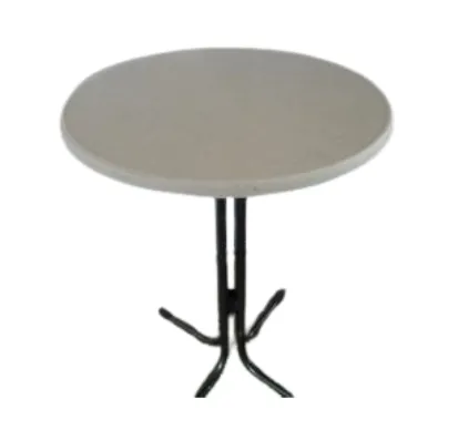 Receptietafel met wit topblad in marmeren look