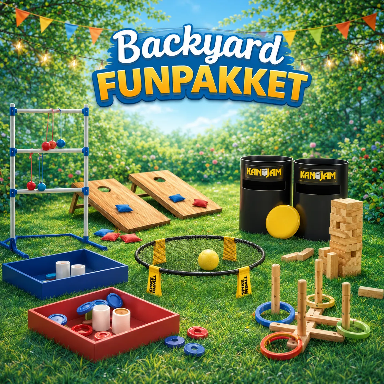 Backyard fun pakket Basic