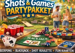 Shots en games partypakket voor volwassenen