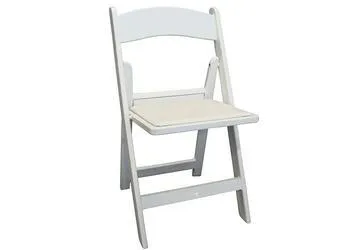 Klapstoel wit "Wedding"