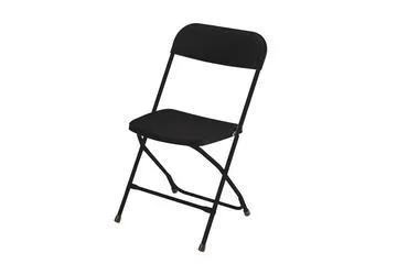 Klapstoel zwart (beschikbaar vanaf 12 stuks)