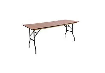 Klaptafel hout Afm 183x76cm / minimum afname 3 stuks