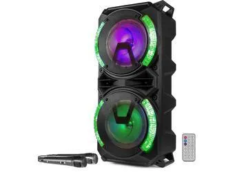 Karaoké box draagbaar en oplaadbaar