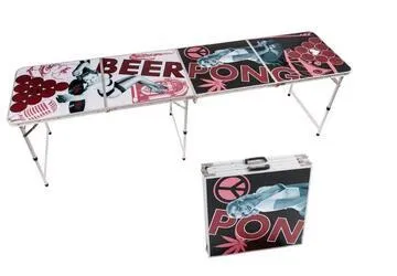 Beerpong opklapbaar Pin Up