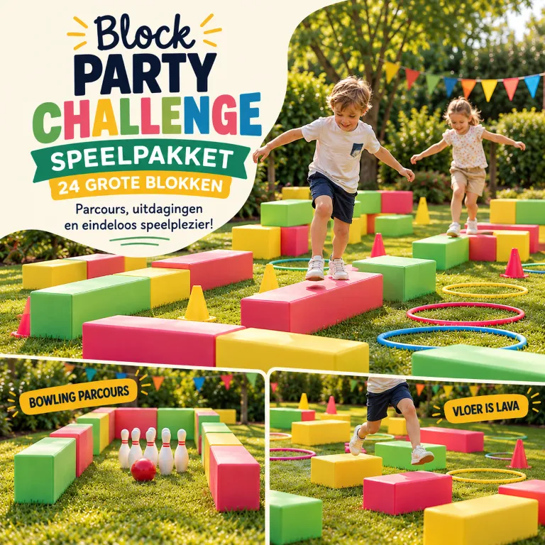 Block Party Challenge,  Bouw jouw eigen speelparcours!