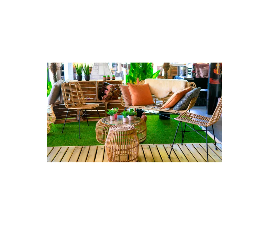 Lounge corner bohemien style