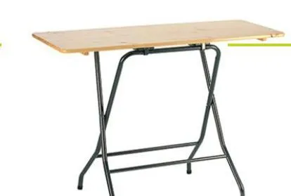 Hoge biertafel 160 l x 60 br x 110 h  houten blad 