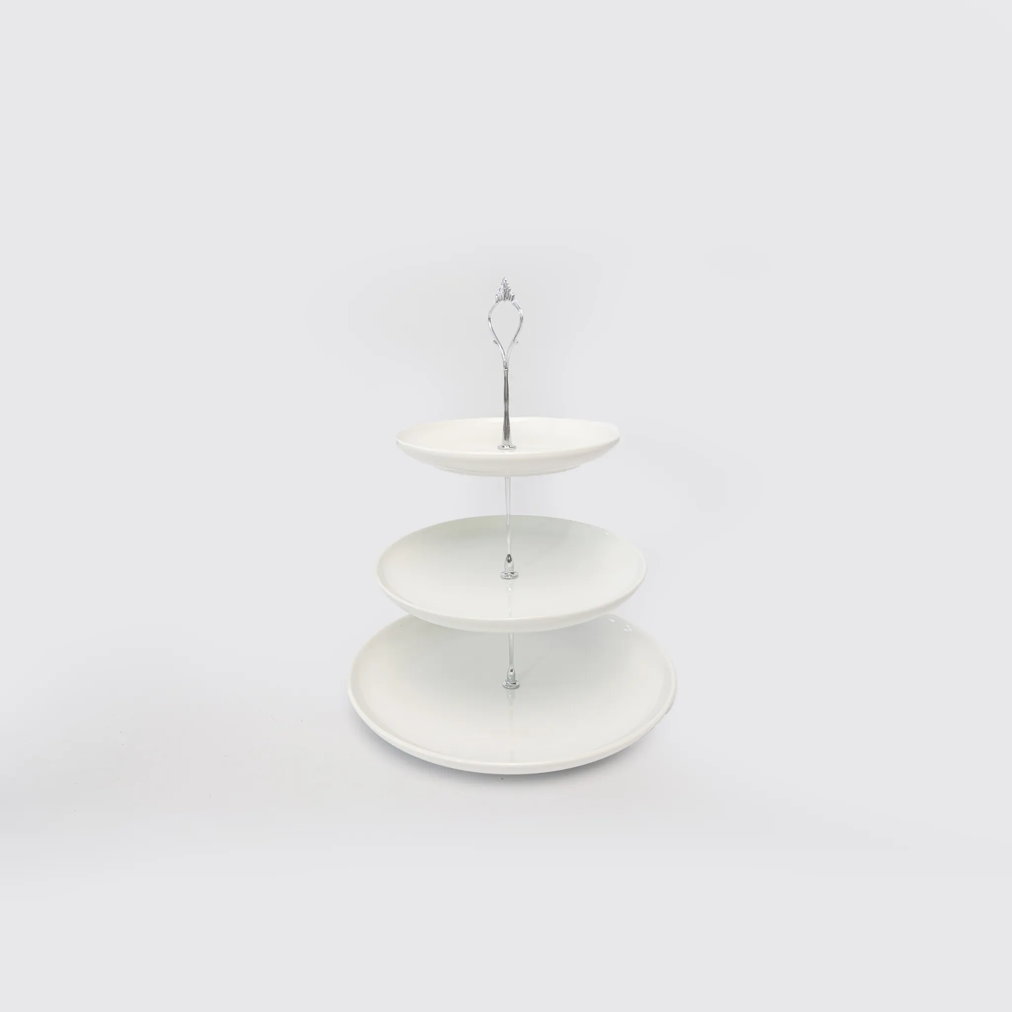 3 Tier Serving Platter Porcelain