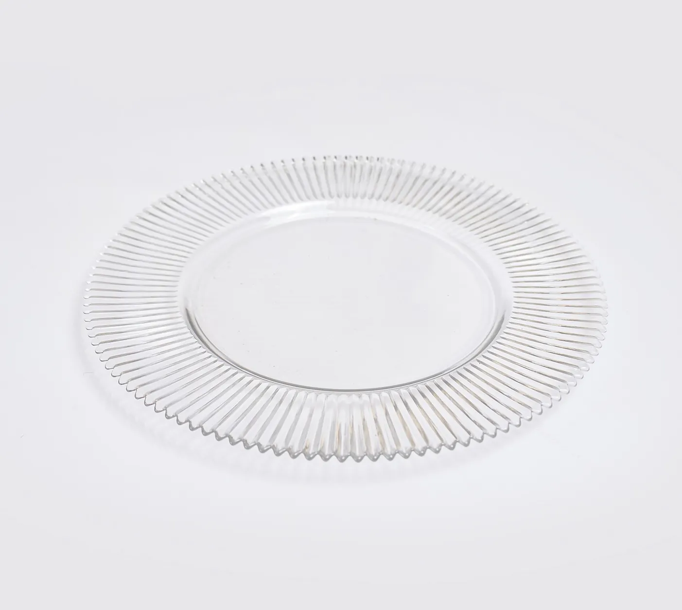 Clear Glass Underplate