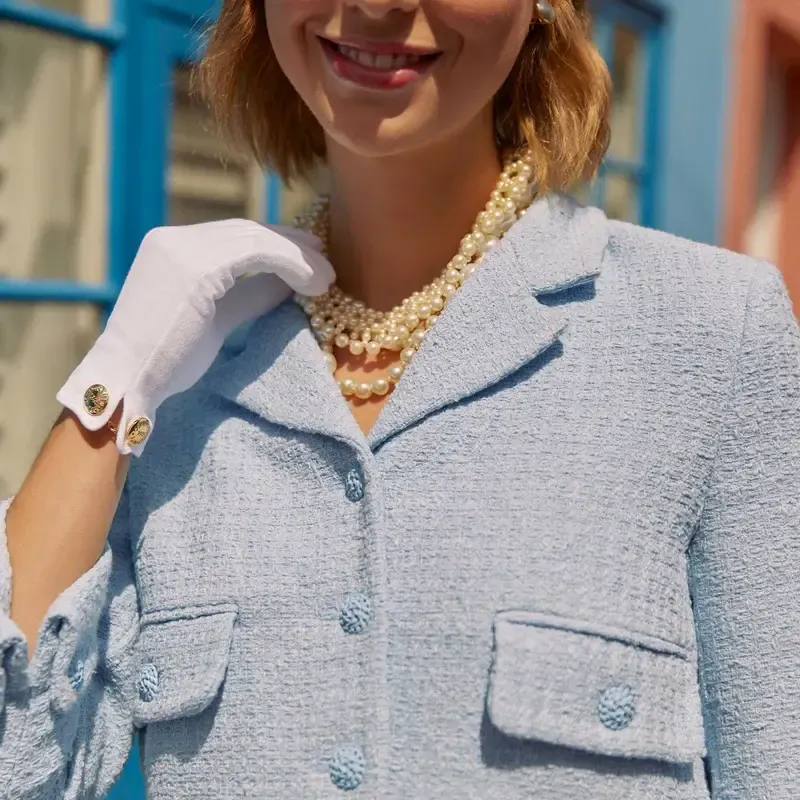 Leonora | Sueded Cotton Day Glove