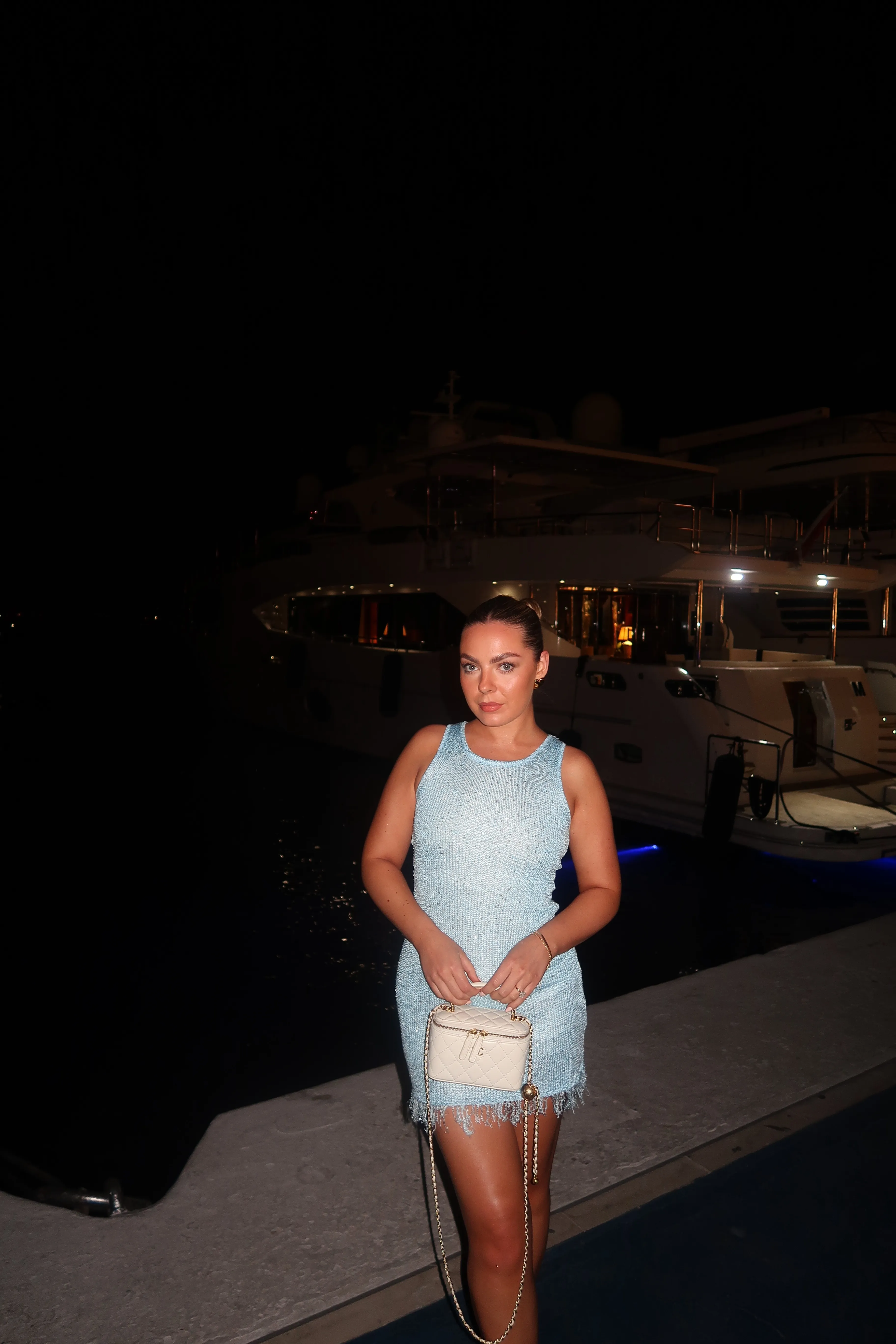 Asta Resort Natalia Mini Dress - Baia Blue