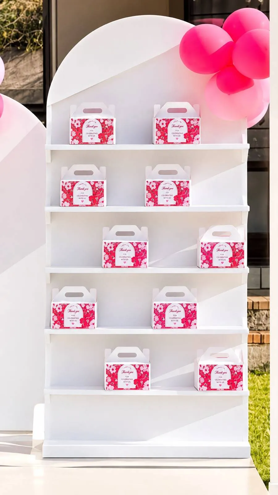 Party Pack Stand White