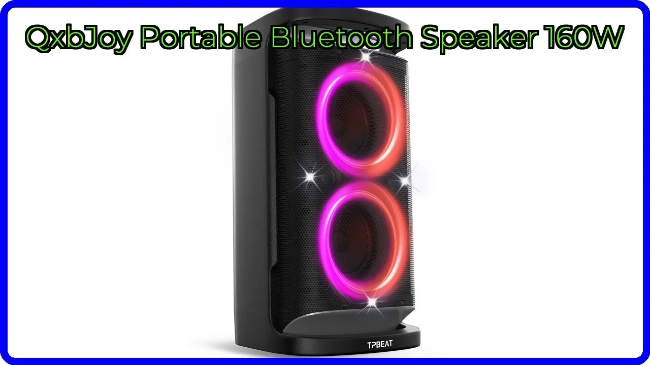QXB Portable Bluetooth speaker