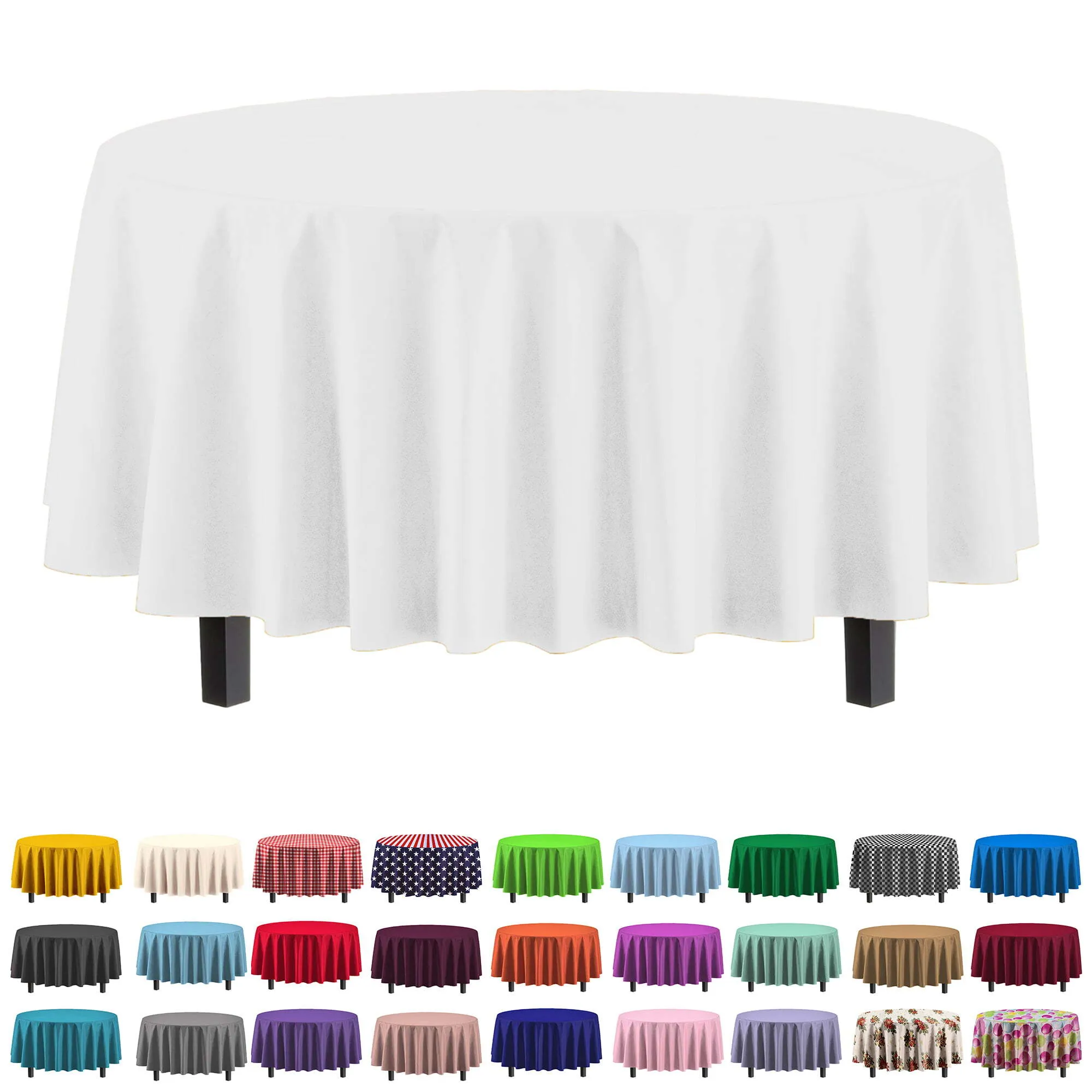 Polyester Round Tablecloths