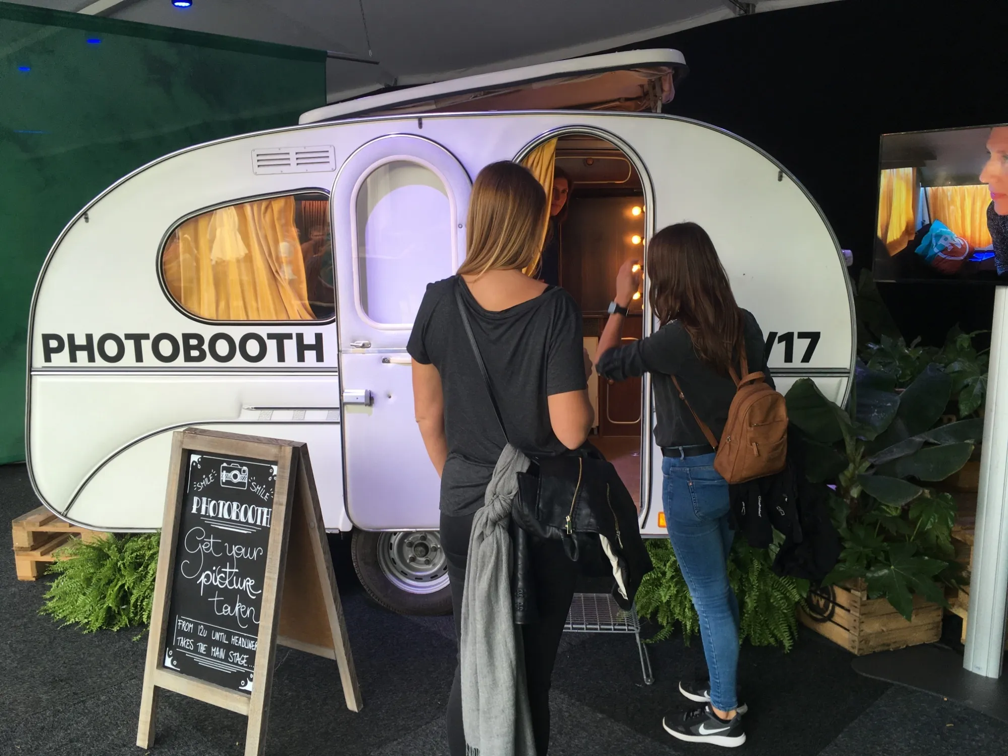 Photobooth caravan 