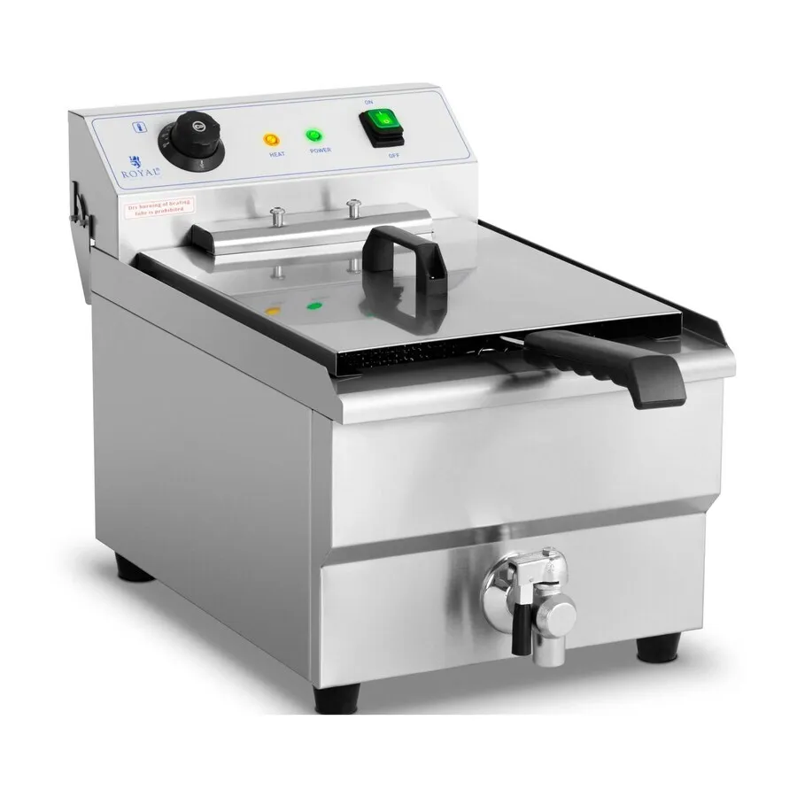 Gastro Elektro-Fritteuse - 16L - 6000W - 400V