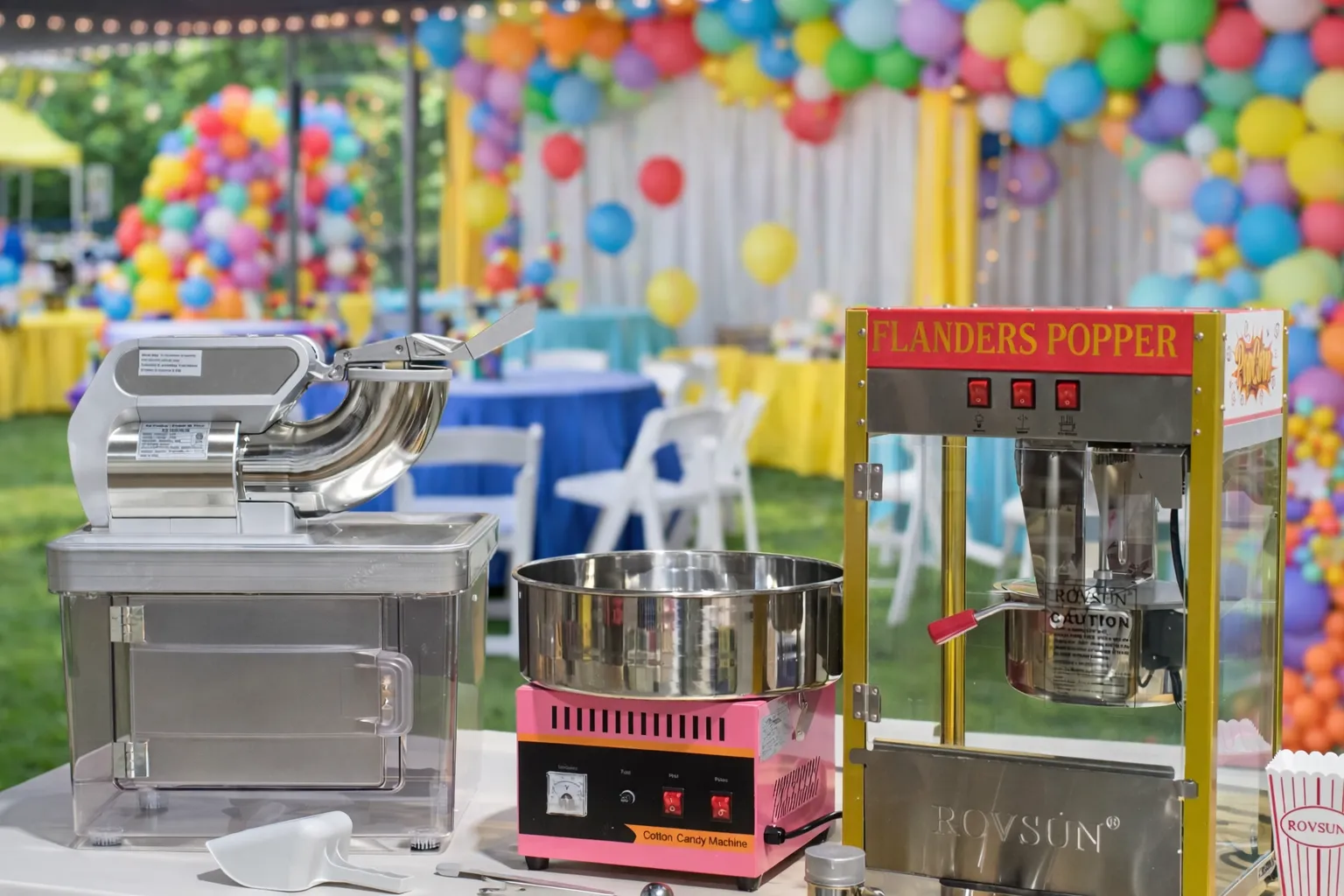 Concession Machines & Food Display/Serving Items