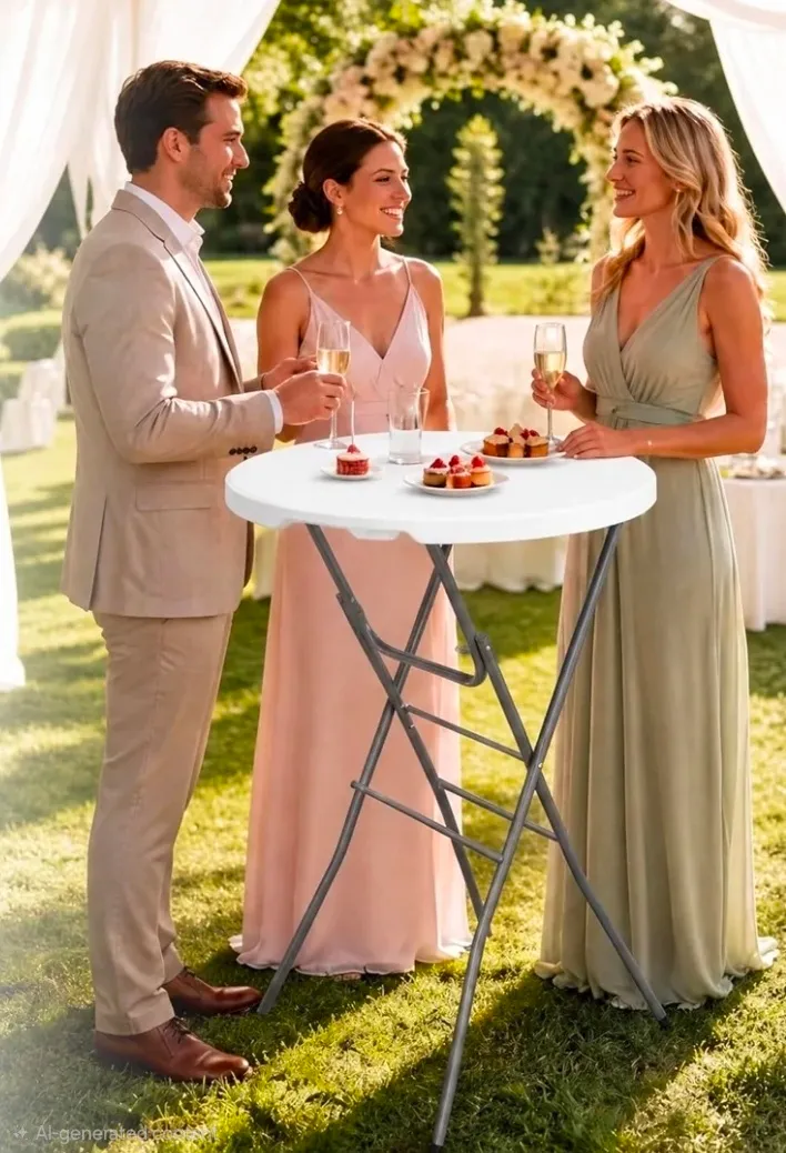 Bar Height Cocktail Table 