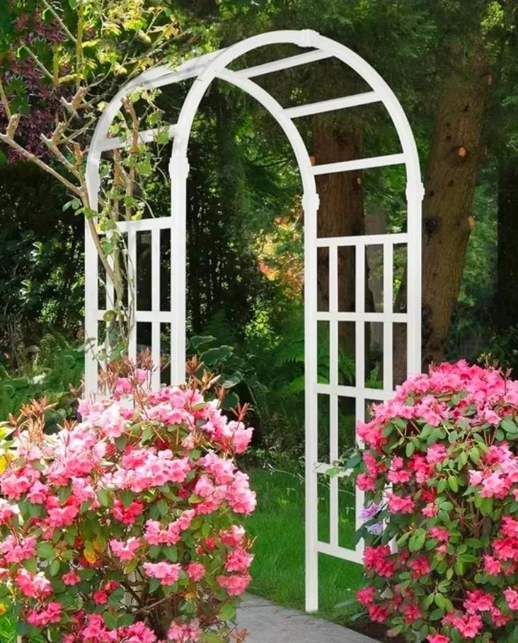 White Garden Arch