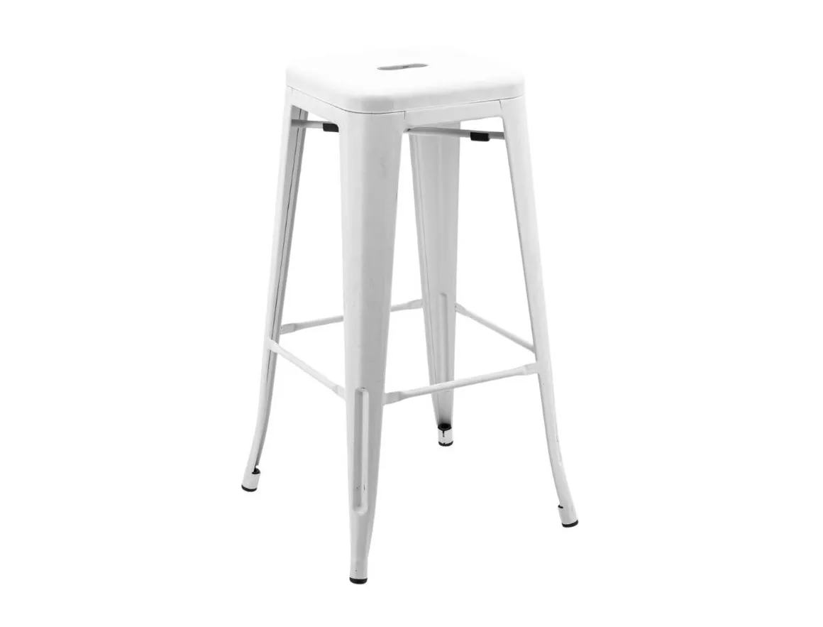 Bar Stool - White