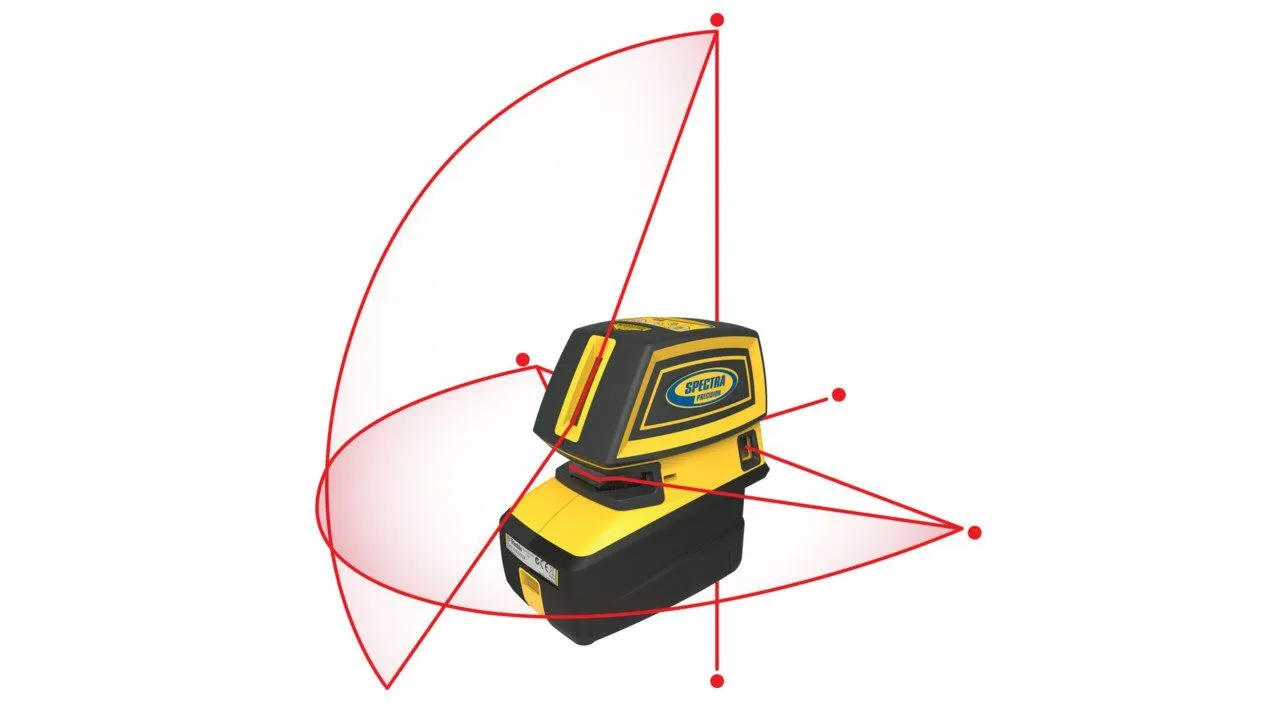 Spectra 5 Point Laser Level 5.2XL