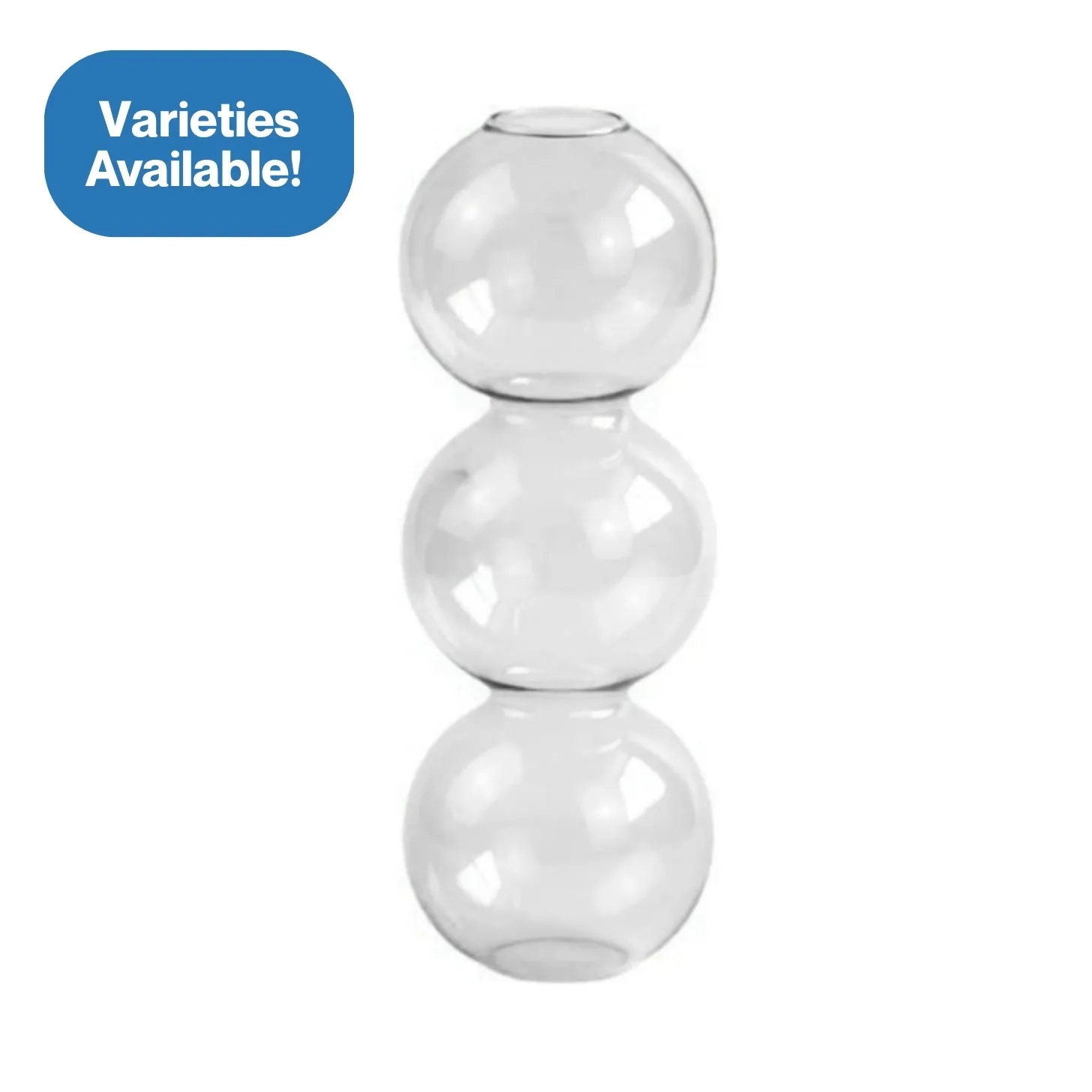 Glass Bulb Bud Vases