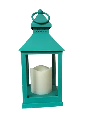 Small Turquoise Lantern 