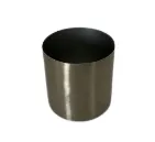 Sliver Round Tin Vase